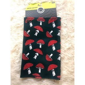 NWT NEFF Snow Gaiter Mushroom Print‎